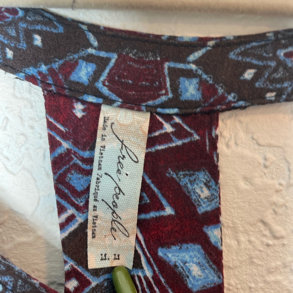 Free People Sundown Babydol Mini Dress Sz M - Picture 5 of 6